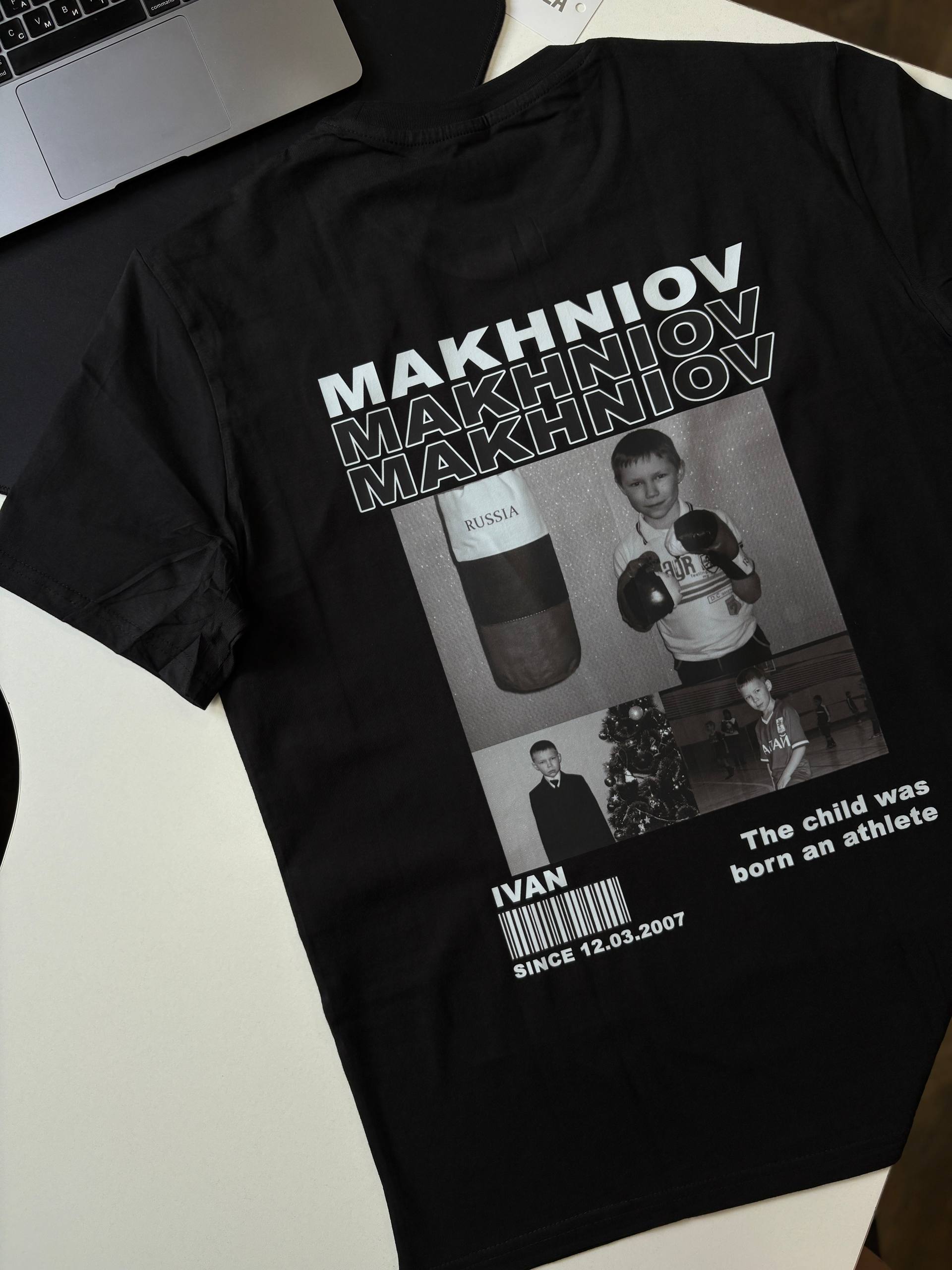 Бирка и ткань готовой футболки PRINTILLA